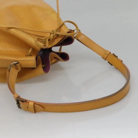 LOUIS VUITTON Epi Petit Noe Shoulder Bag Yellow M44109 LV Auth sw1355 - Picture 8 of 16